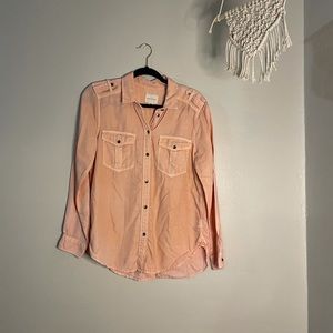 American Eagle Button Down Long Sleeve